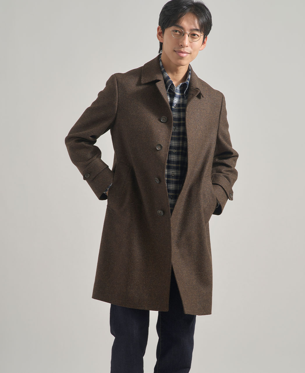 バルカラーコート/御幸毛織