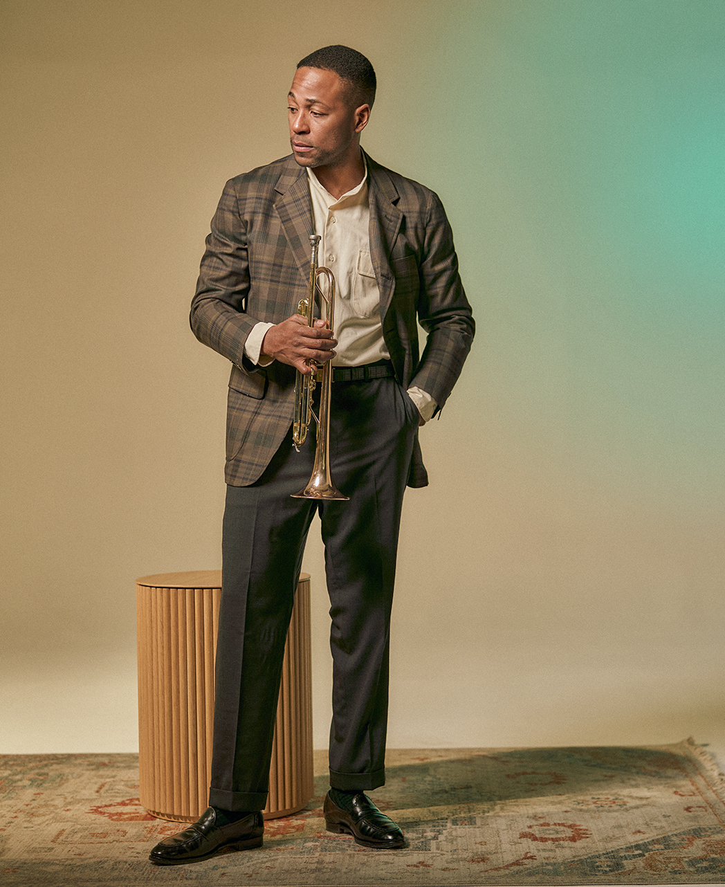 VINTAGE IVY シャツ/スタンドカラー