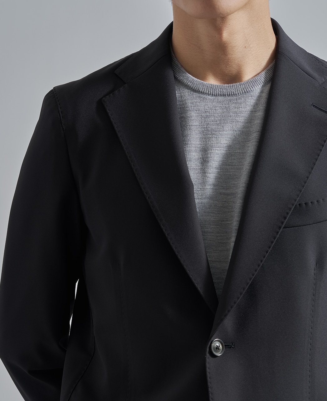 ナポリジャケット/ナイロンストレッチ/セットアップ着用可能