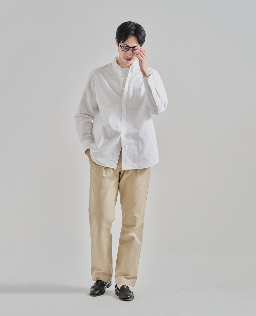 長袖シャツ / 2月下旬発送予定/ボタンダウン