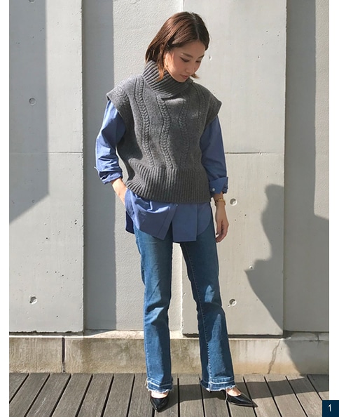 ニットベスト