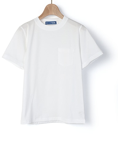 クルーネック半袖Tシャツ/フライス