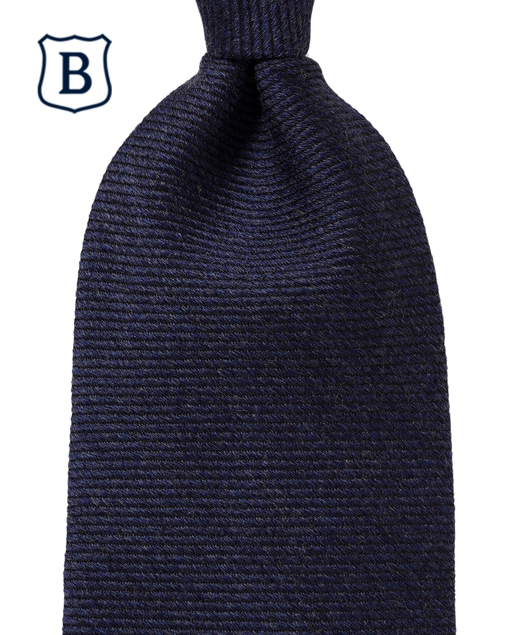 ブルー系/ソリッド（無地）/ウールシルク/BREUER