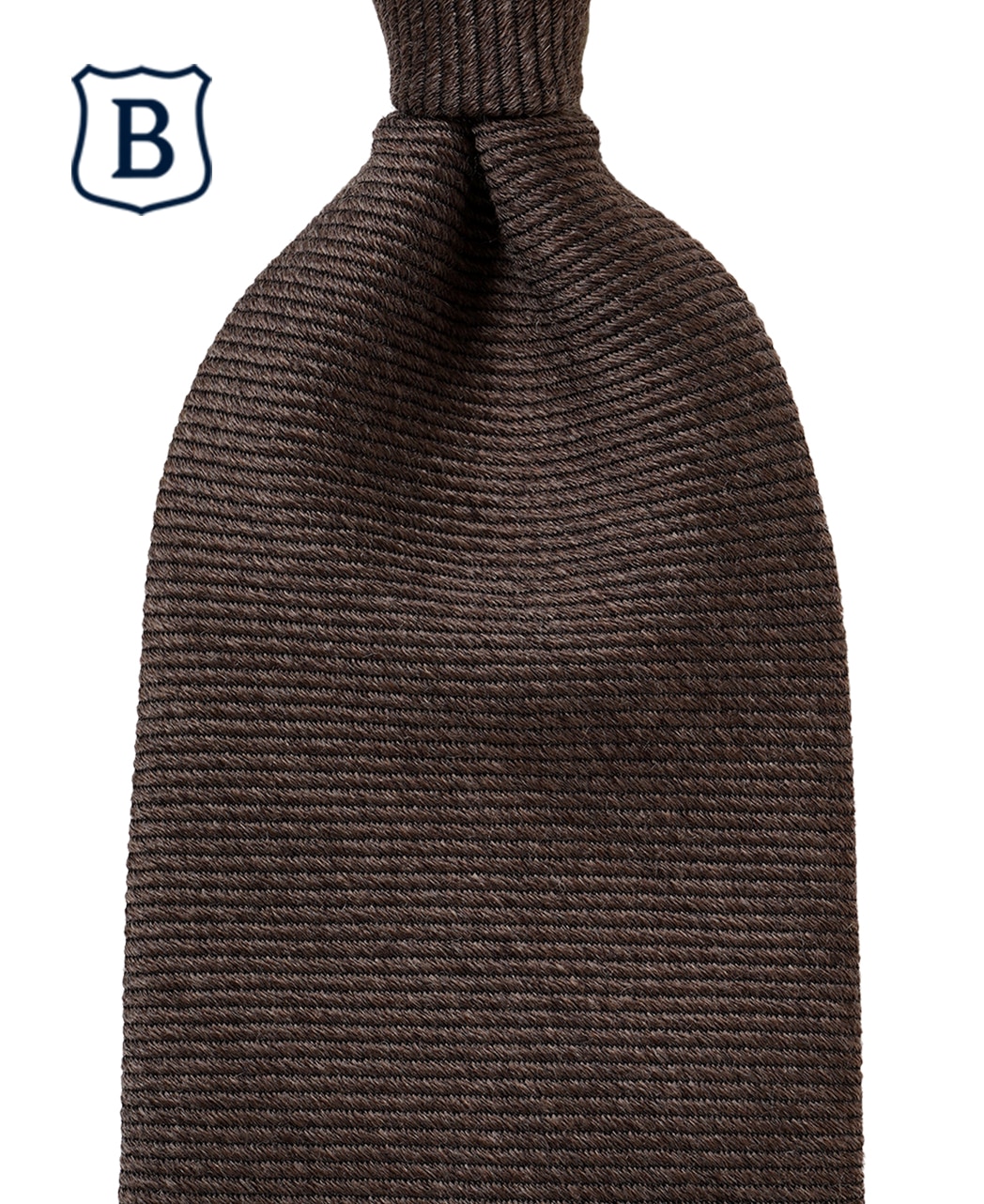 ブラウン系/ソリッド（無地）/ウールシルク/BREUER