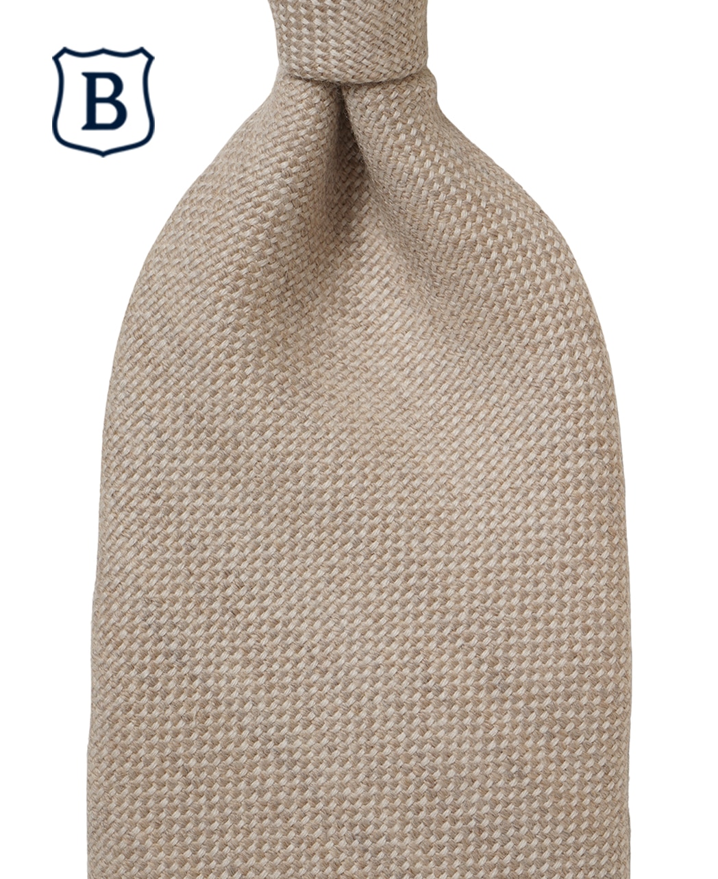 ベージュ系/ソリッド(無地)/ウール/BREUER