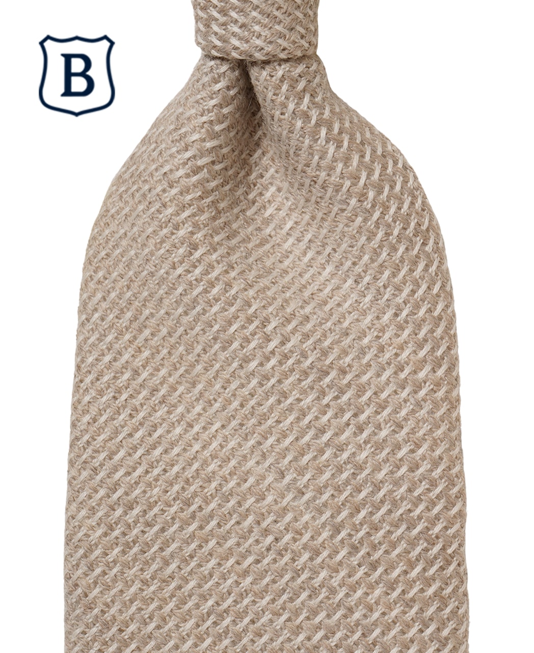 ベージュ系/ソリッド(無地)/ウール/BREUER