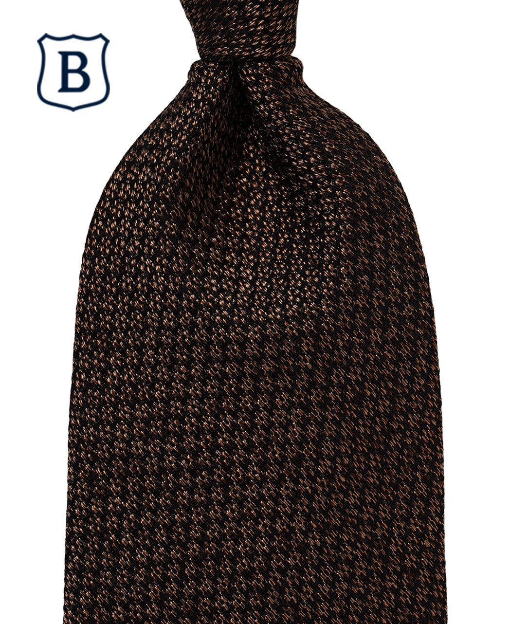 ブラウン系/ソリッド(無地)/シルクコットン/BREUER