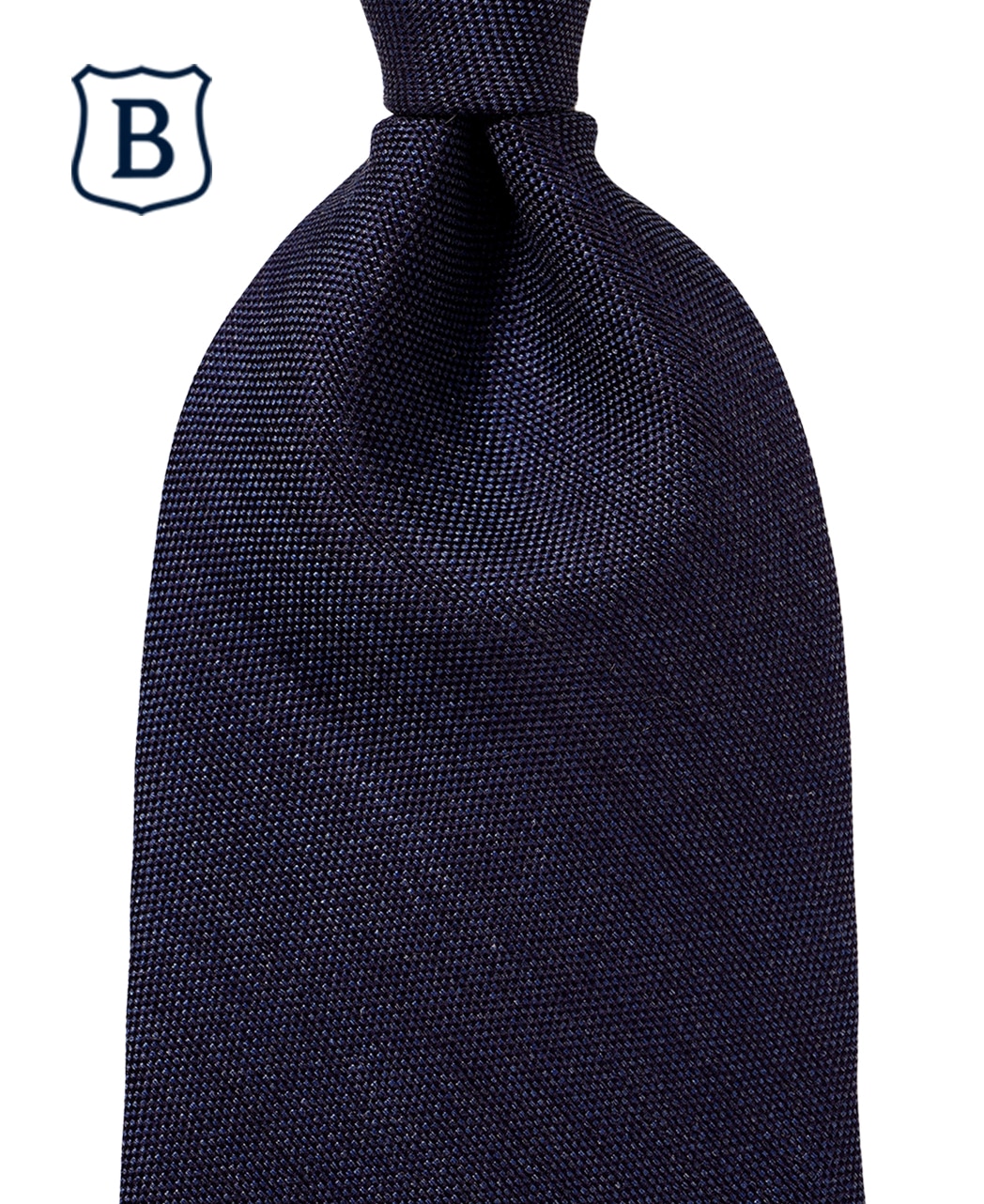 ブルー系/ソリッド(無地)/シルク/BREUER