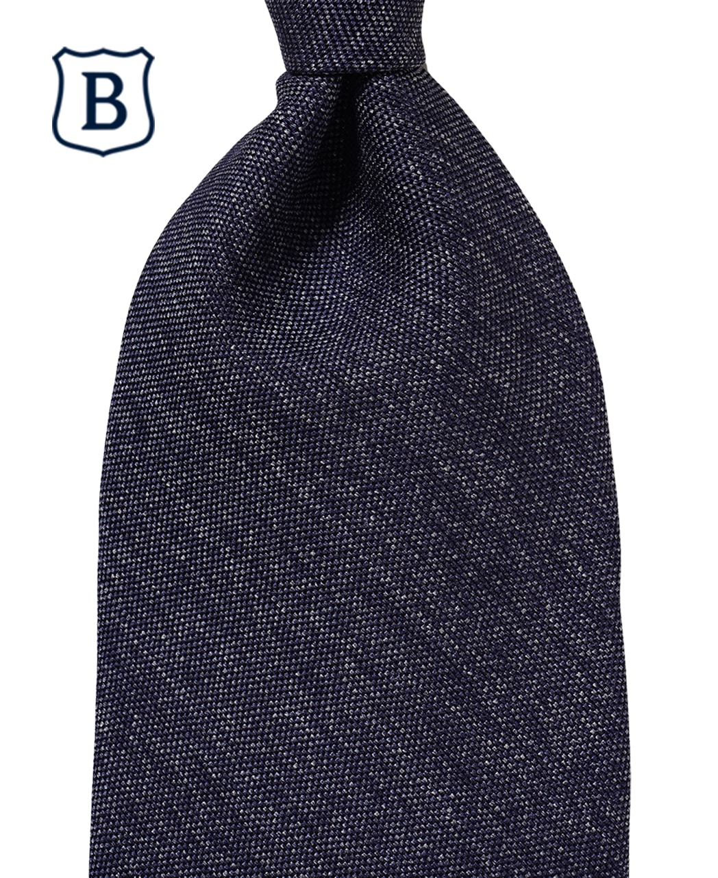 ブルー系/ソリッド(無地)/シルク/BREUER