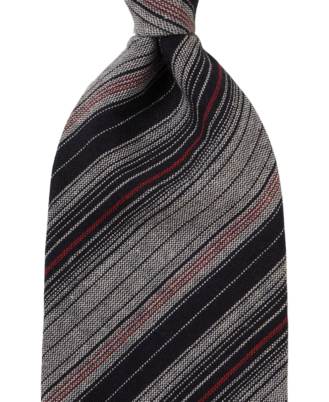 ブルー系/レジメンタル（ストライプ）/コットン