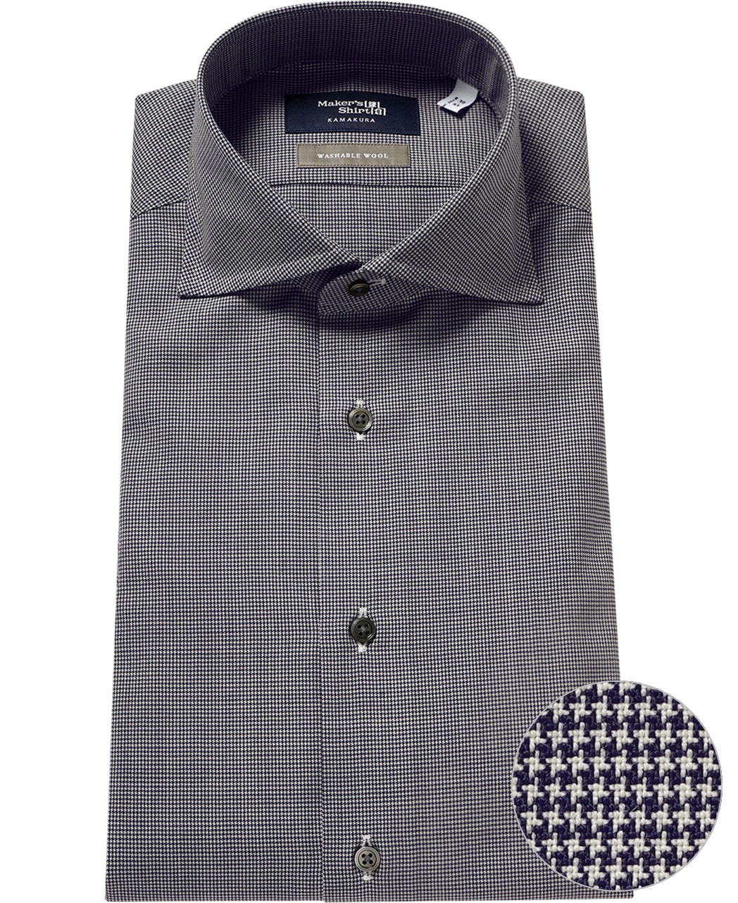 ビジネスシャツ/ウォッシャブルウール