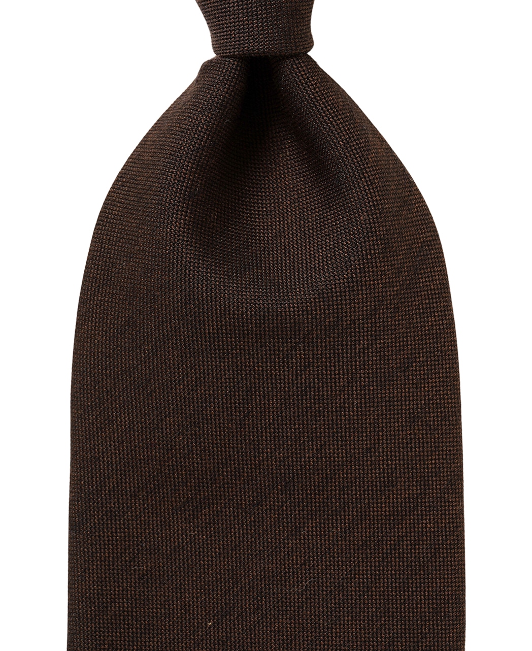 ブラウン系/ソリッド(無地)/ウールシルク/Italian Collection