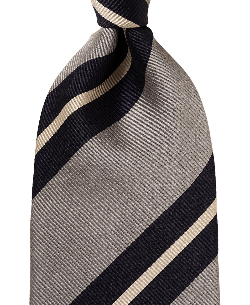 ブルー系/レジメンタル(ストライプ)/シルク/SUPER REP