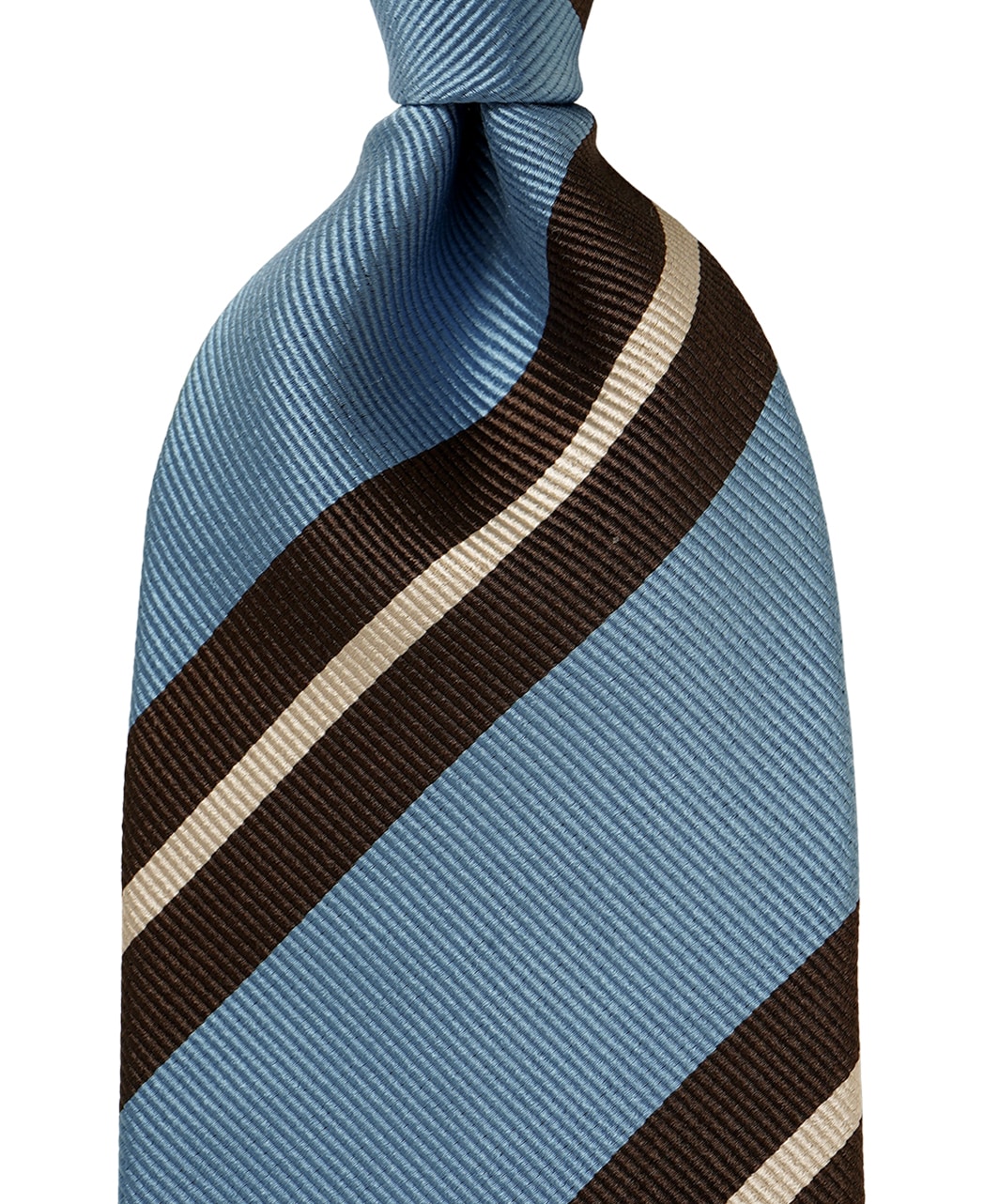 ブルー系/レジメンタル(ストライプ)/シルク/SUPER REP