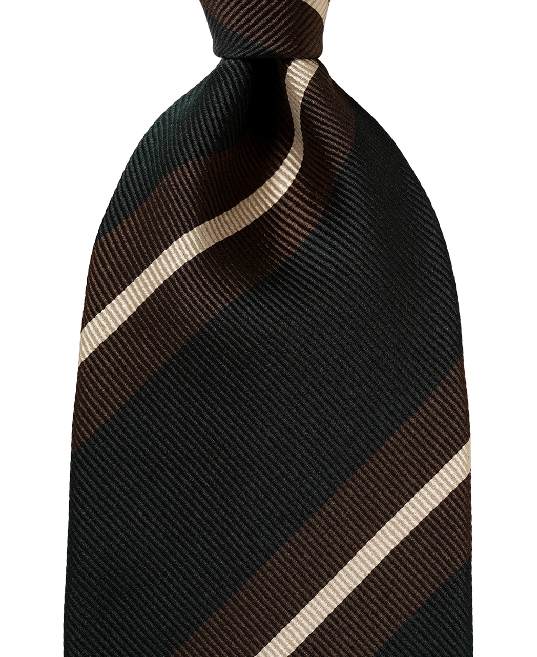 グリーン系/レジメンタル(ストライプ)/シルク/SUPER REP