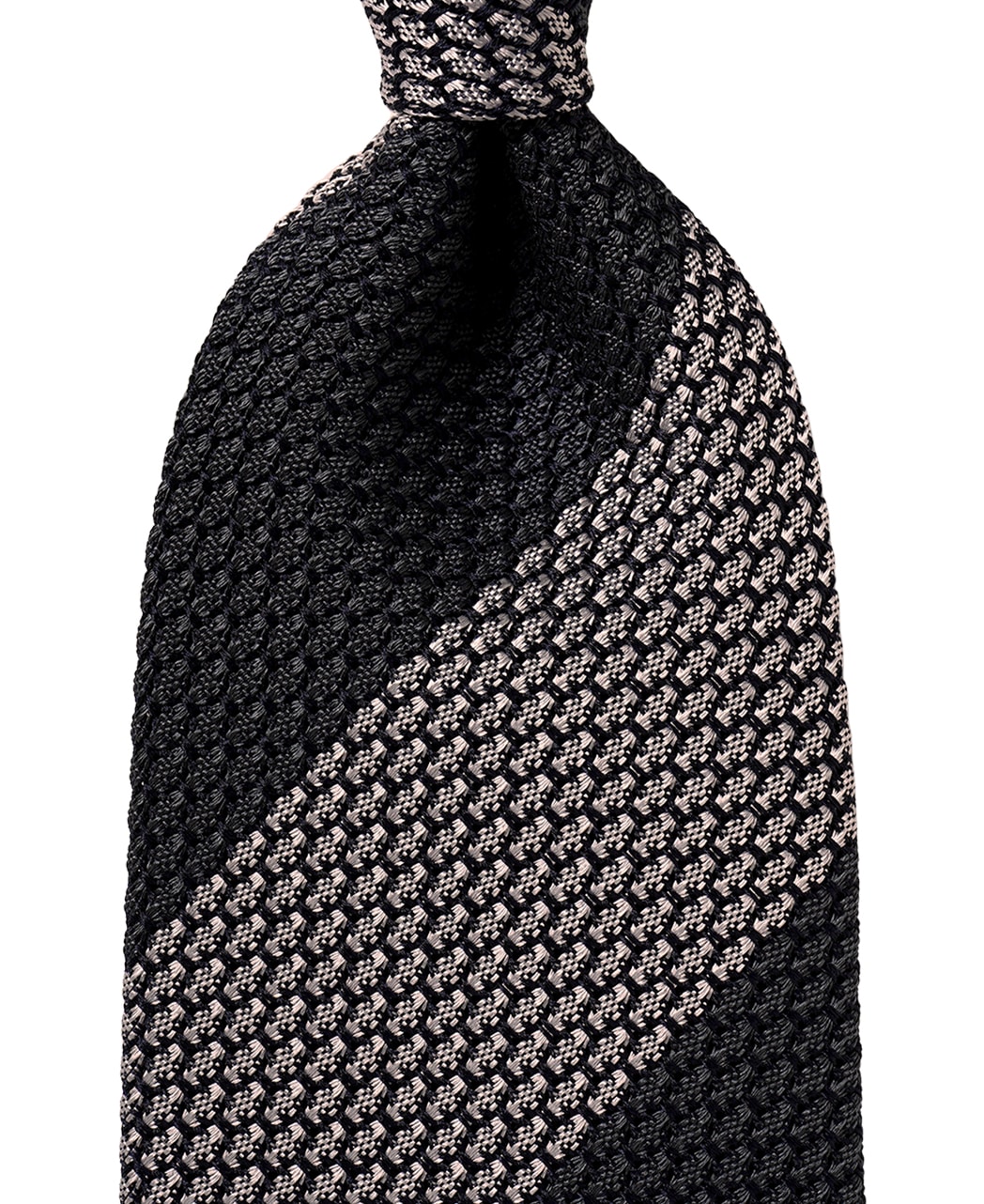 グレー系/レジメンタル(ストライプ)/シルク/フレスコ