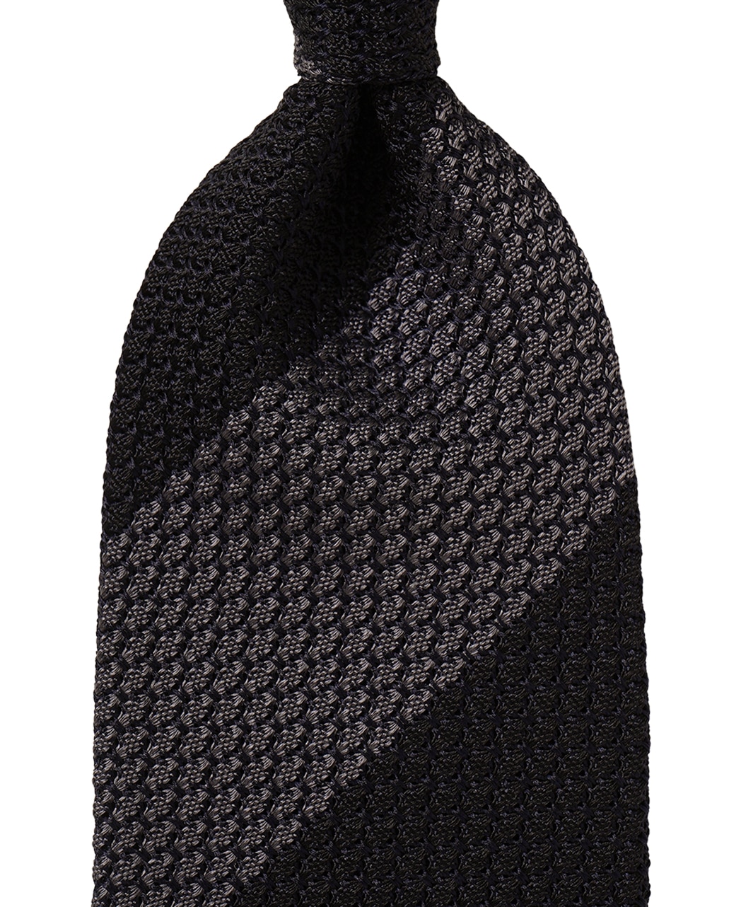 ブラック/レジメンタル(ストライプ)/シルク/フレスコ