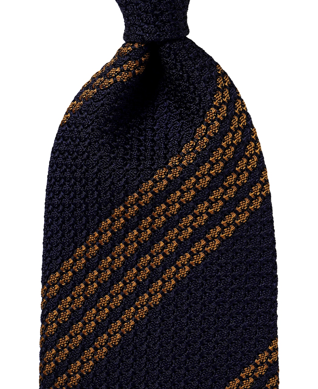 イエロー系/レジメンタル(ストライプ)/シルク/フレスコ