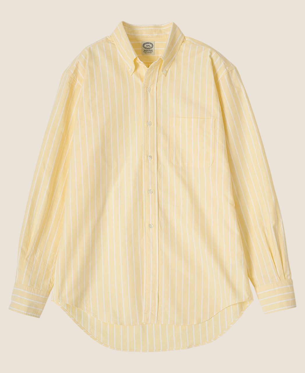 VINTAGE IVY シャツ / 2月上旬以降発送予定/イエローブレザーストライプ