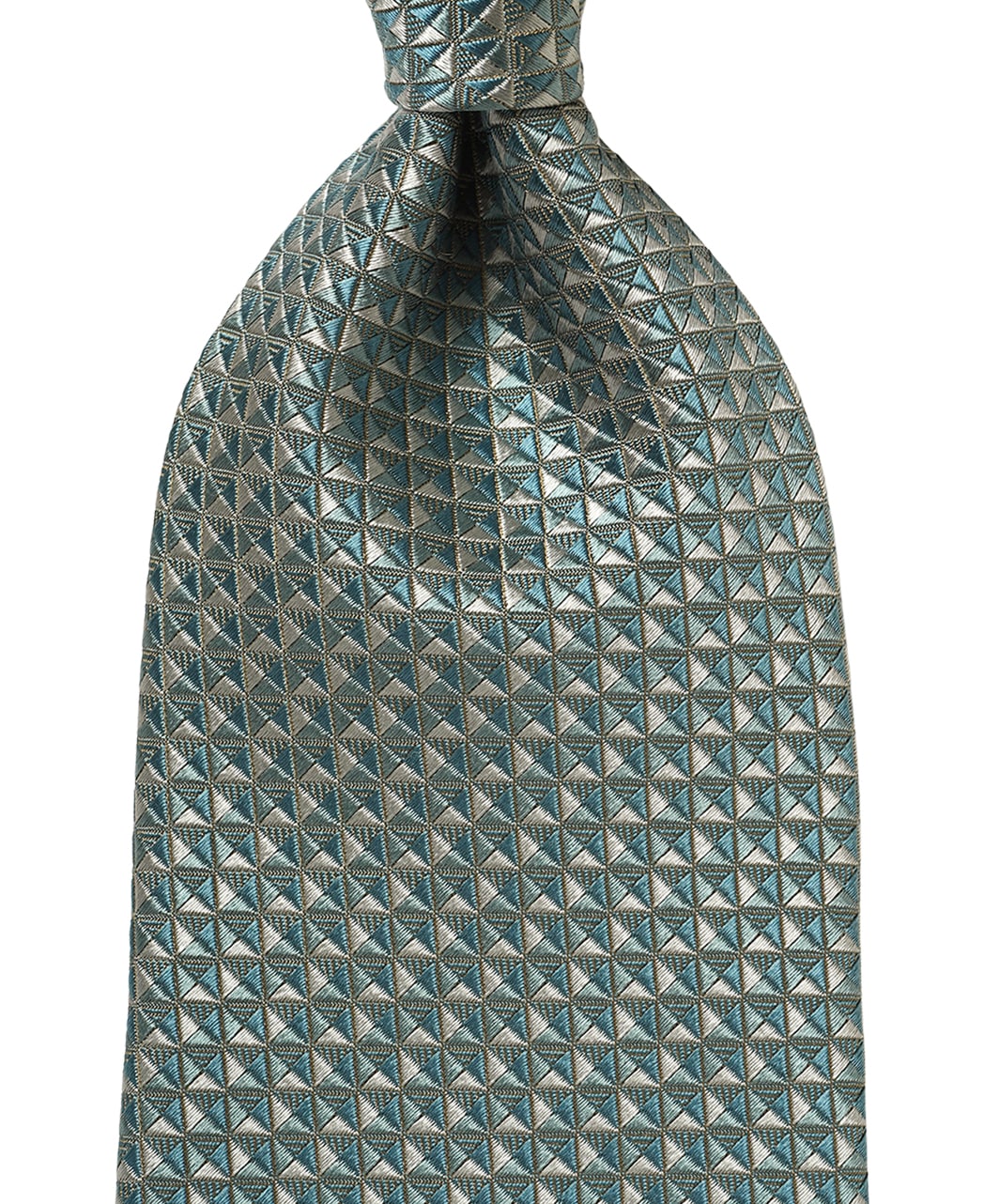 グリーン系/マイクロパターン/シルク/STEPHEN WALTERS