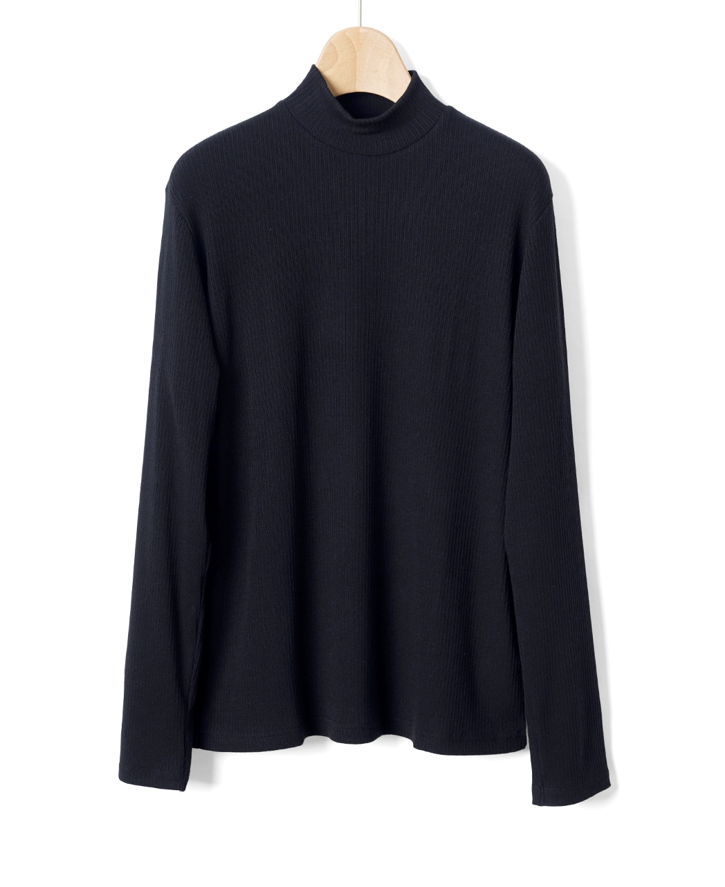 ハイネックプルオーバー / 1月中旬発送予定/カシミヤ・シルク混生地