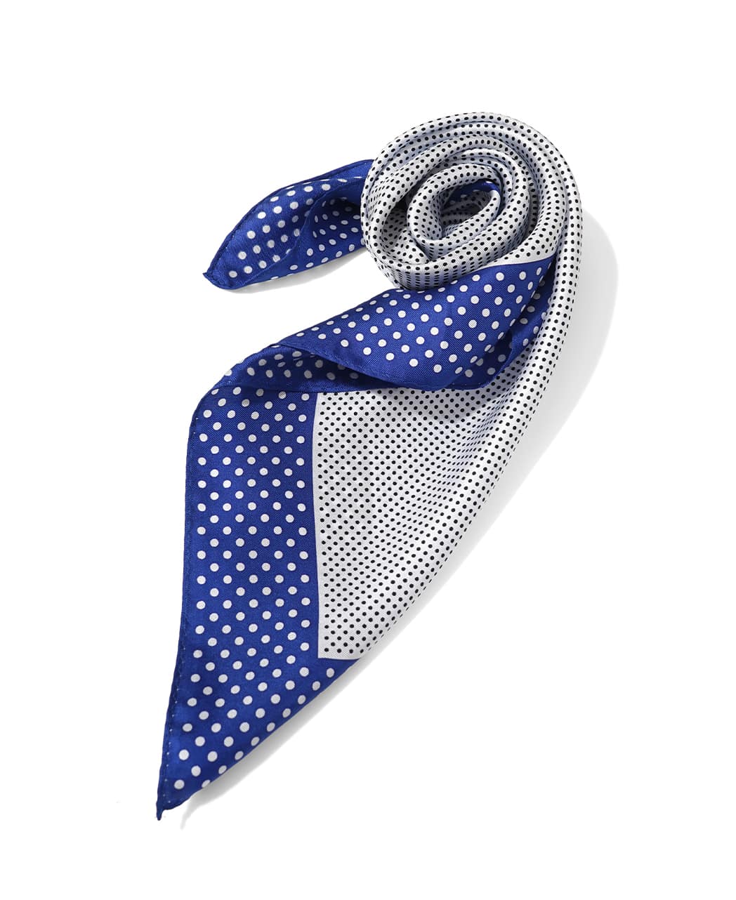 スカーフ/シルク / ドット柄