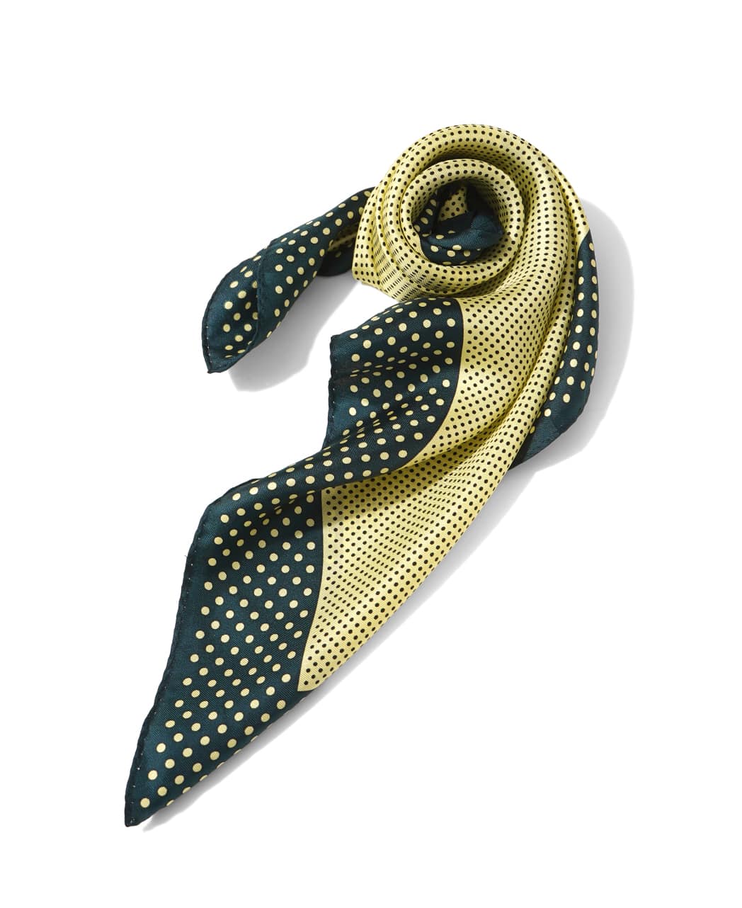 スカーフ/シルク / ドット柄