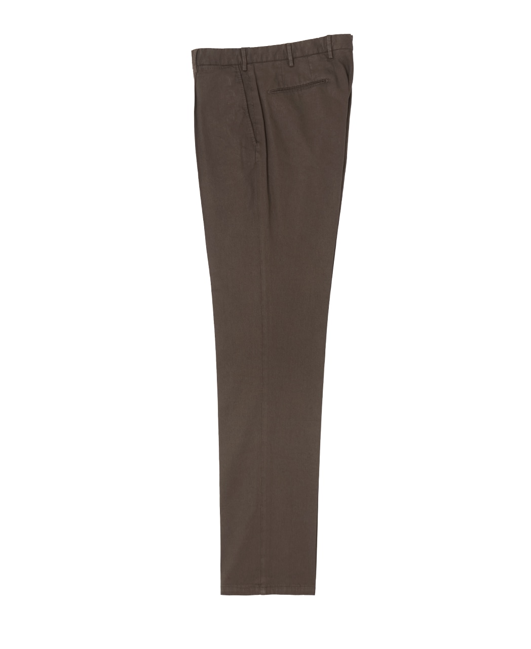 ナポリパンツ(1タック）/リネン/ブラウン系