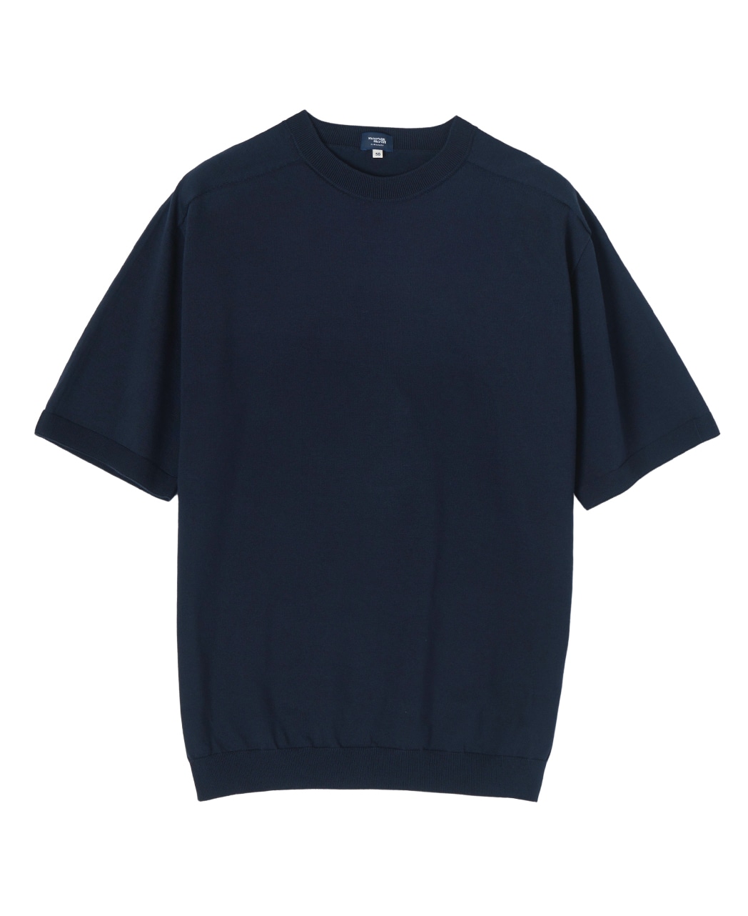 ニットTシャツ/18G シームレスコットン