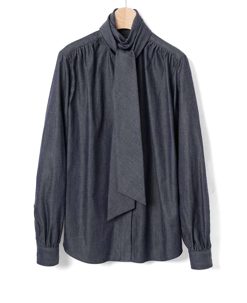 ブラウス / 11月下旬発送予定/ギャザーボウタイ