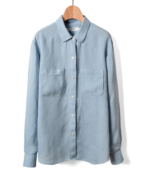 カジュアルシャツ(38サイズ / 9号 ブルー系): レディース｜メーカーズシャツ鎌倉 公式通販