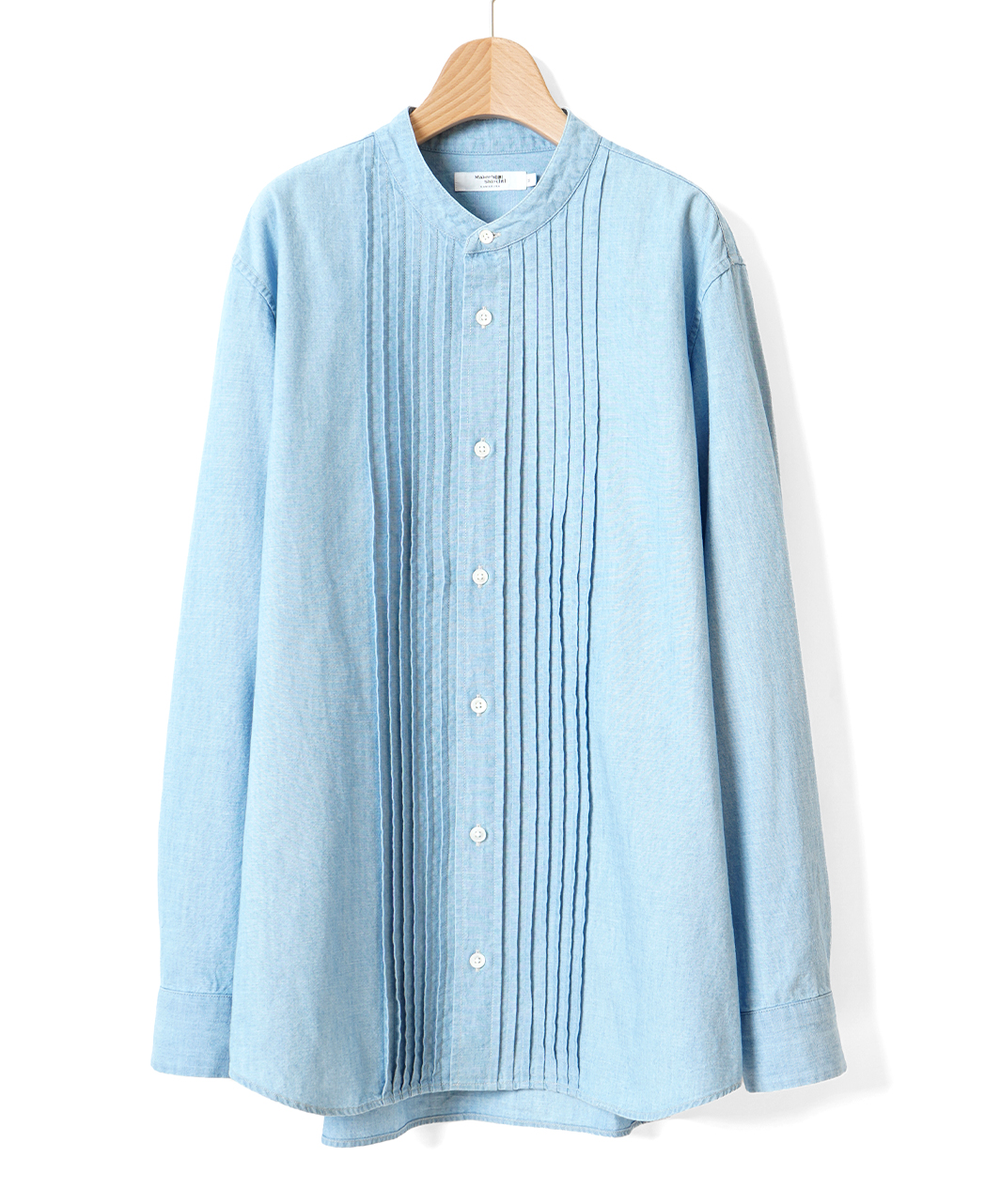 長袖シャツ / 4月中旬発送予定/ピンタック