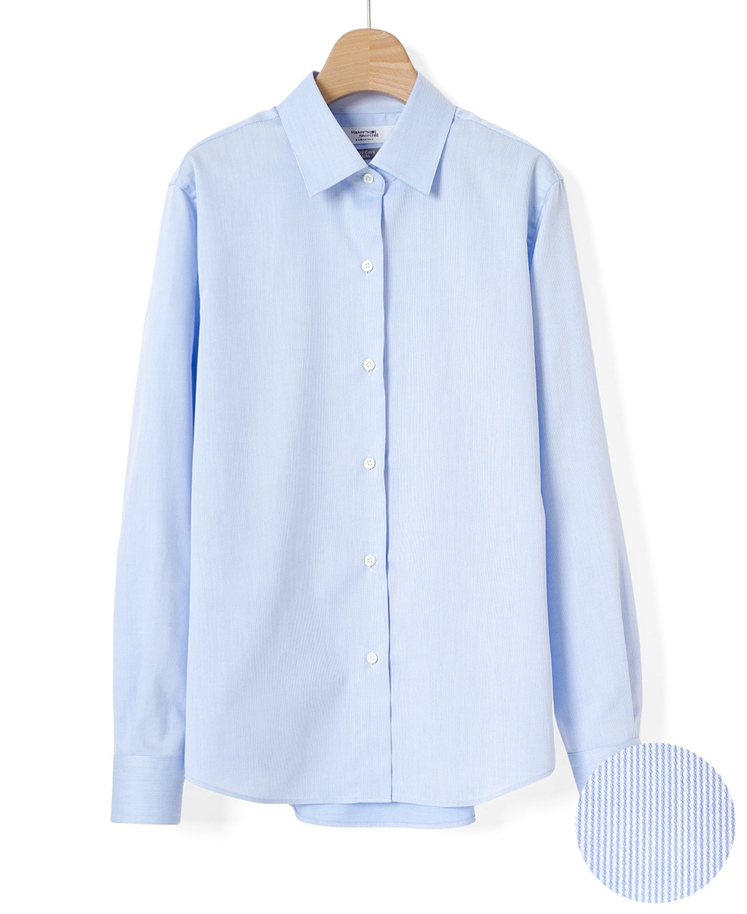 長袖シャツ / 2月上旬発送予定/ボックスプリーツ