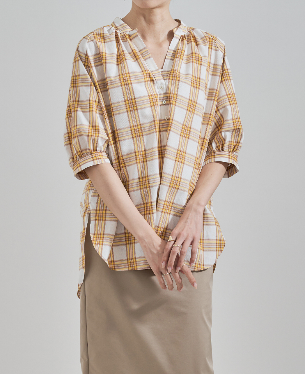 半袖ブラウス/プルオーバー / フリーサイズ