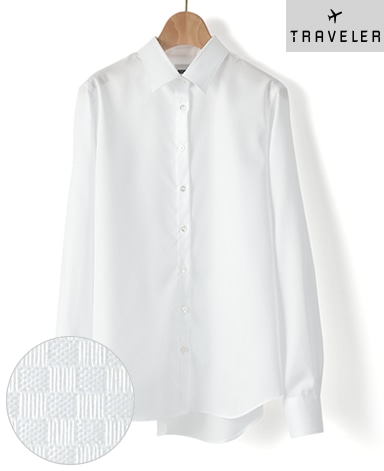 スリムシャツ/SMART CLOTH ドビー