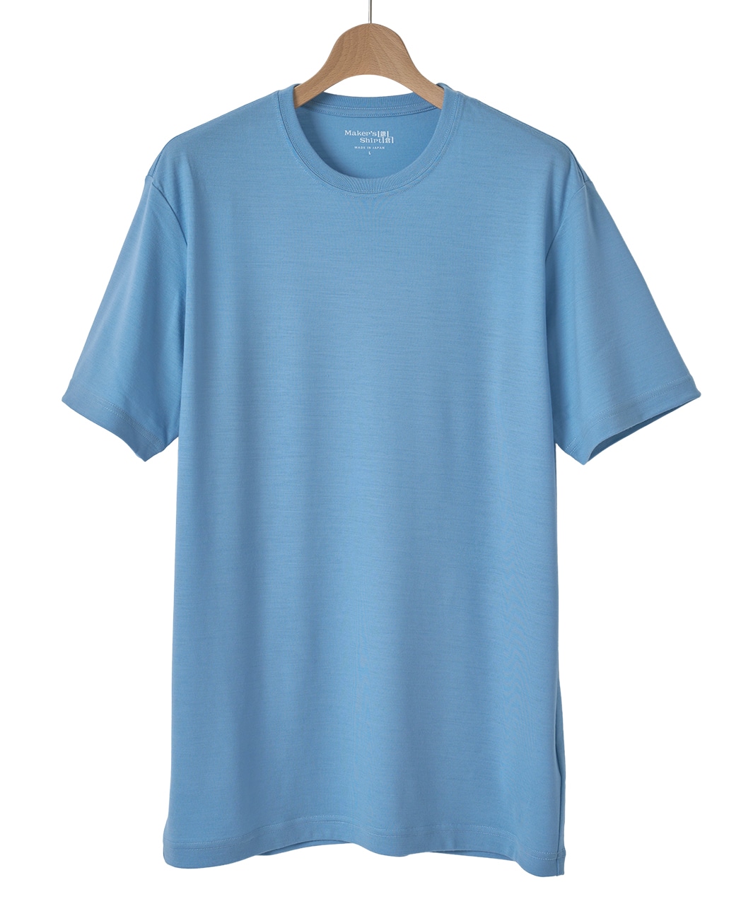 メリノウールTシャツ/3月中旬頃発送予定/カットソー / ブルー系