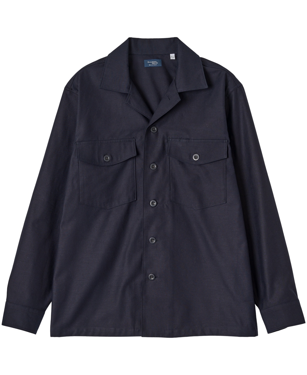 カジュアルシャツ / 4月下旬以降発送予定/ダブルポケット/バックサテン