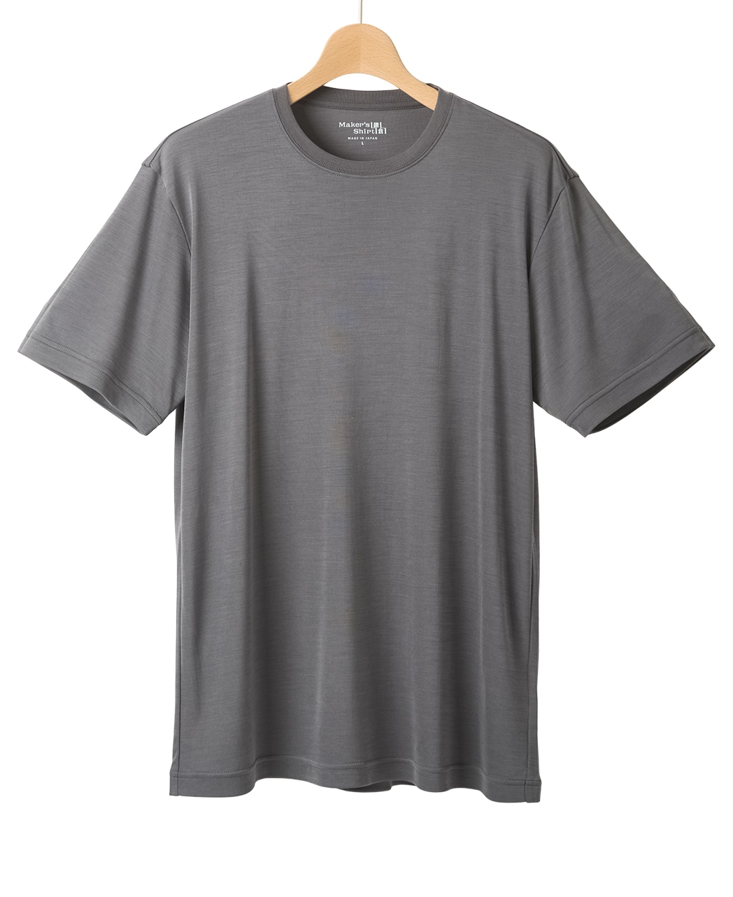 シルクTシャツ/カットソー / グレー系