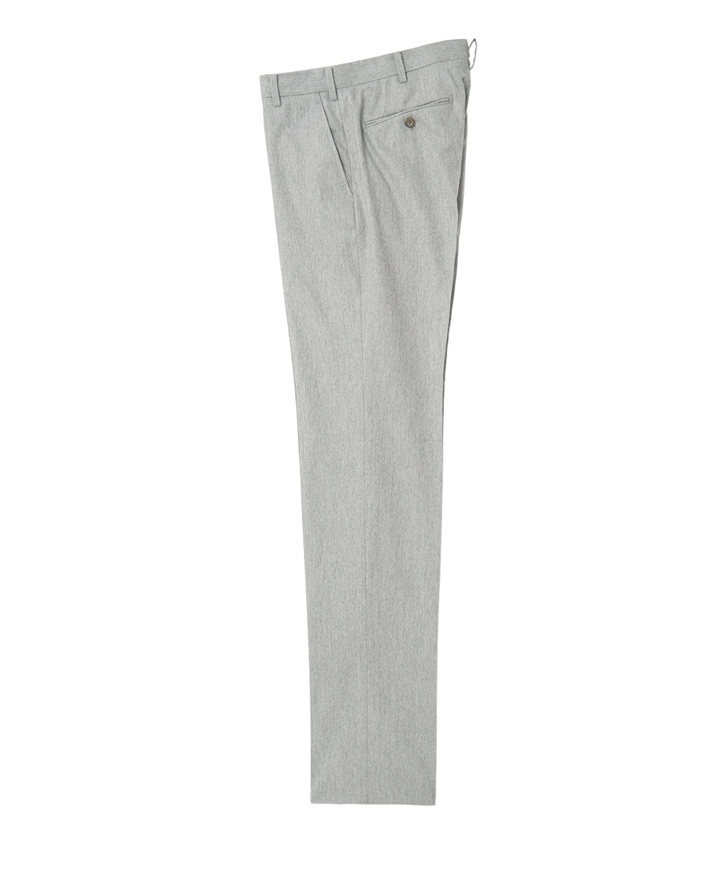 ウールスラックス（ノータック）/フランネル/ライトグレー系