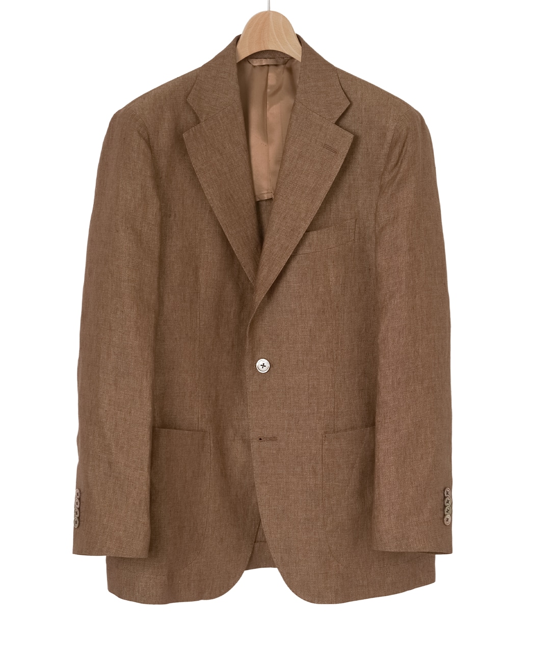 ジャケット/リネン/ブラウン系