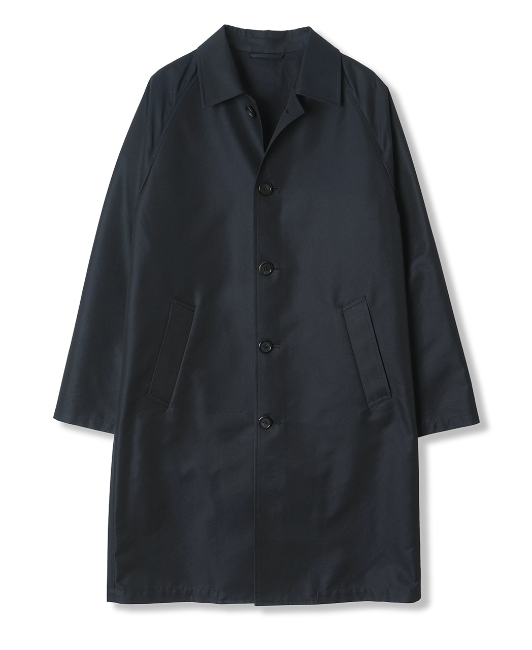 コットンバルカラーコート(46 ブルー系): メンズ｜メーカーズシャツ 