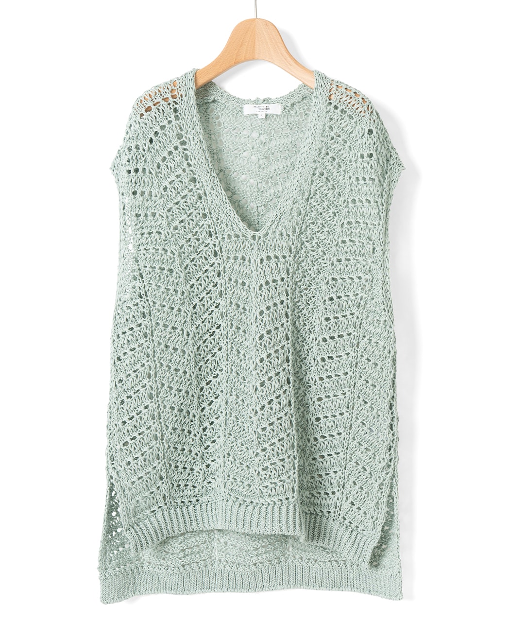 ニットベスト / 2月初旬発送予定/コットンニット