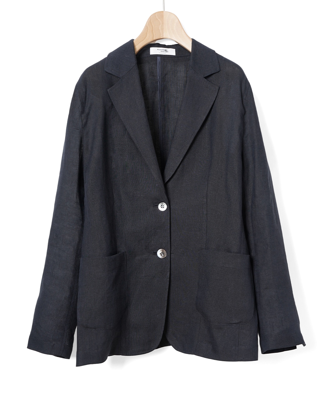 テーラードジャケット/リネン / セットアップ可能